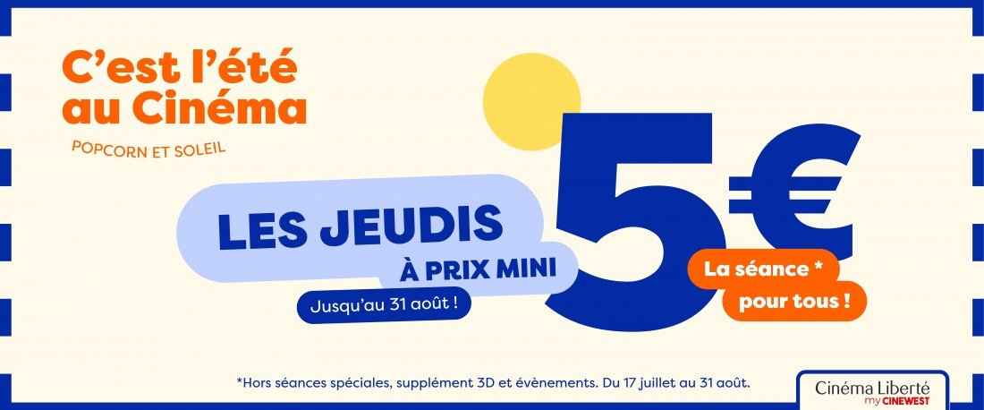 actualité Jeudi à prix mini 5€