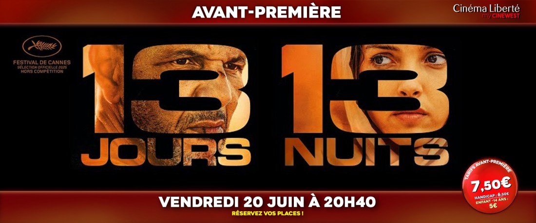 actualité AVP 13 jours 13 nuits